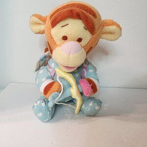 Vtg Fisher Price 2003 Disney Pooh Babies Cuddly Cupid Hearts Angel Tigger Plush